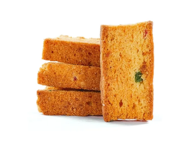 Cherry Cake Rusk  from Dehradun - 375g (Pack of 2)