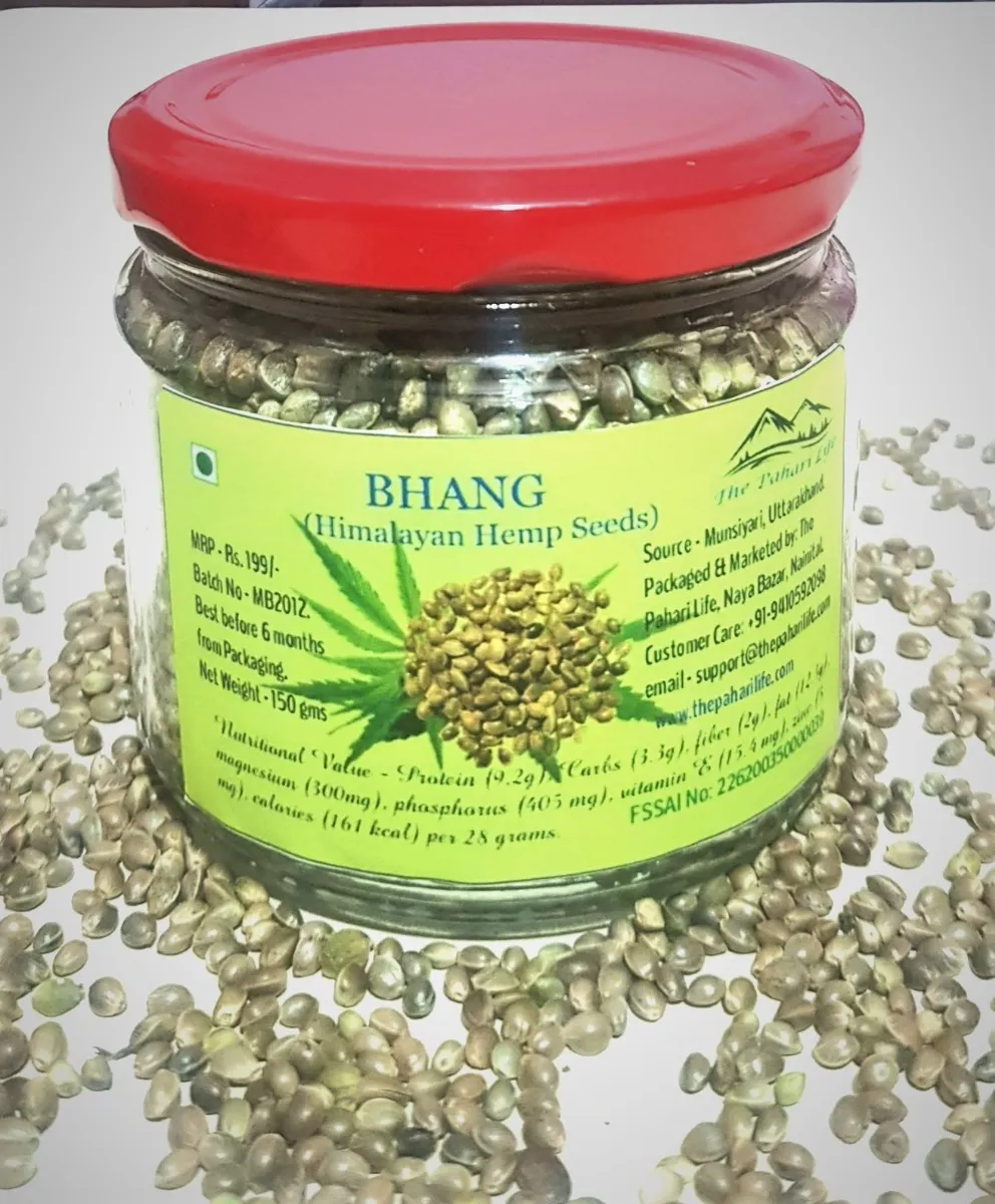 Himalayan Hemp (Bhang) Seeds from Auli (150gm)