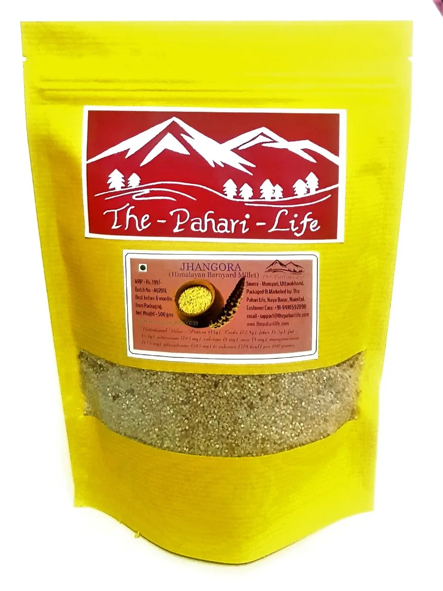 Himalayan Barnyard Millet (Jhangoora) from Auli (500gm)
