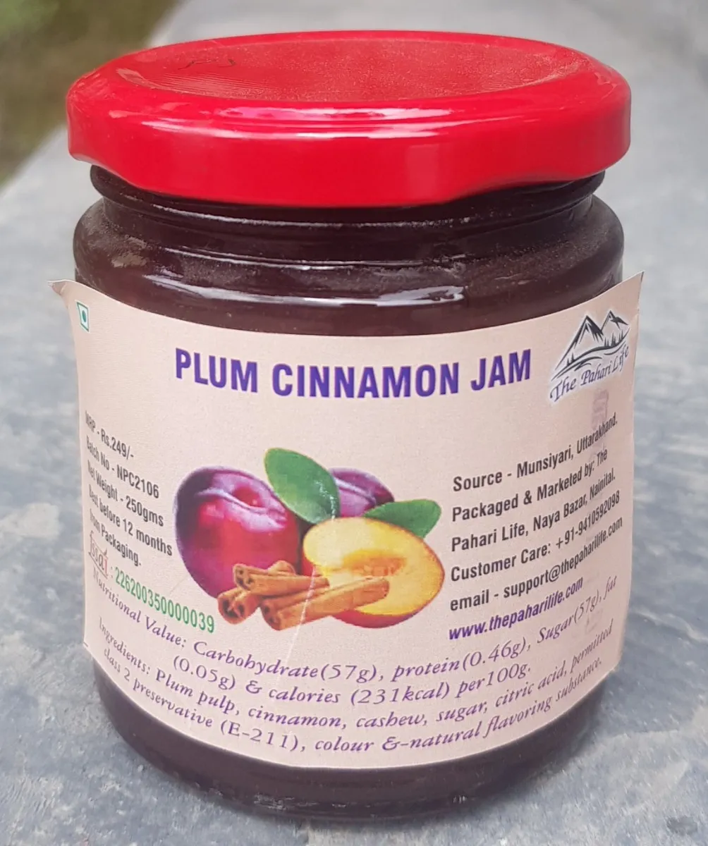 Plum Jam from Bhimtal (250 ml)
