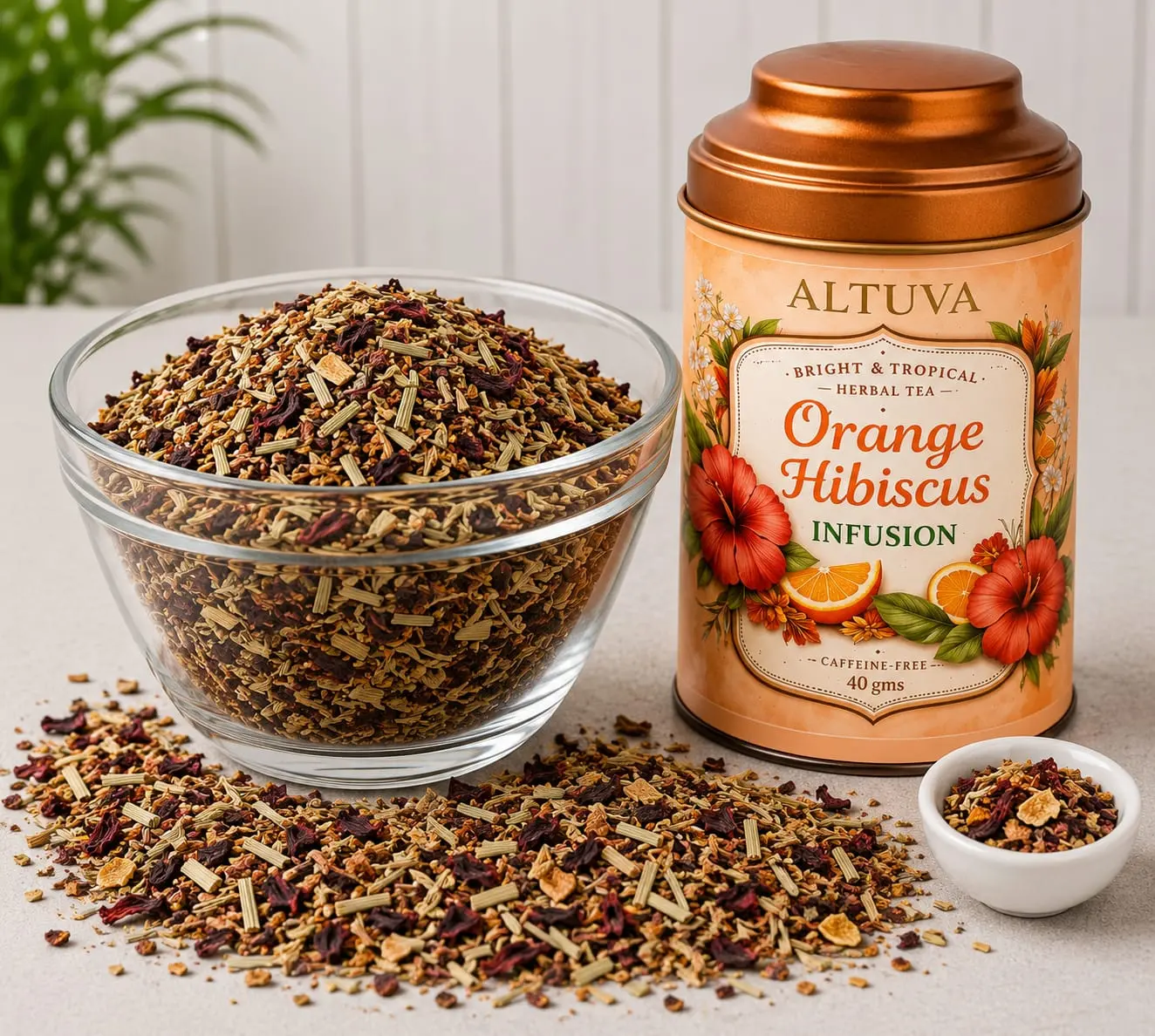 ALTUVA Premium Orange Hibiscus Infusion (40g)