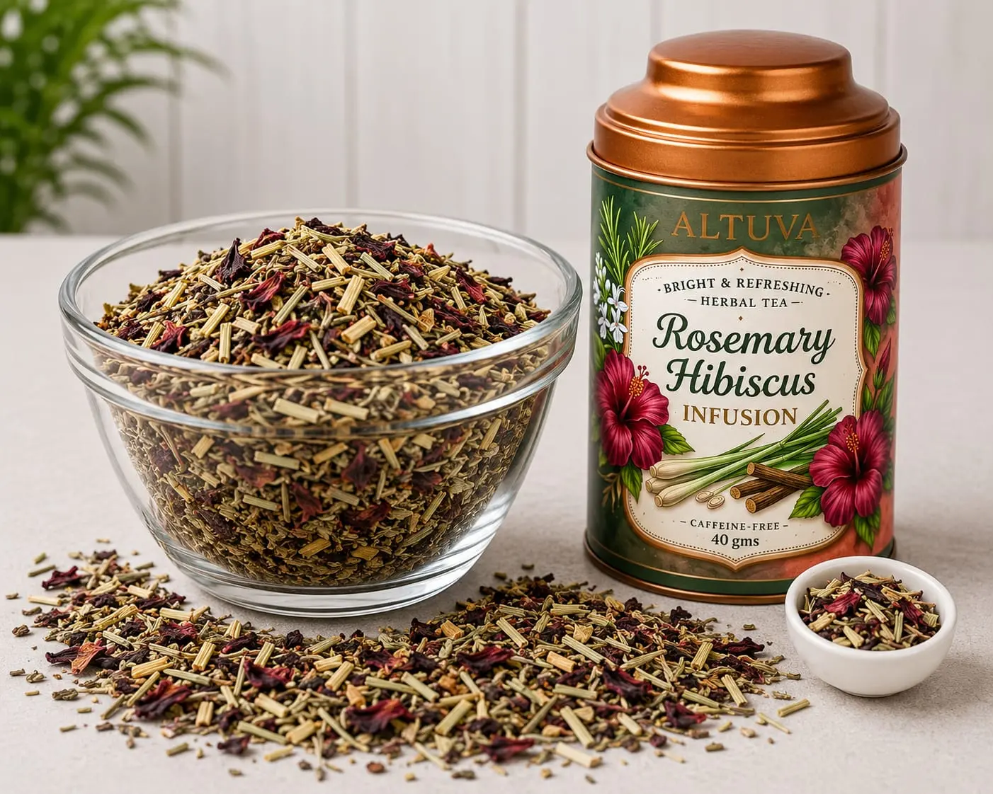 ALTUVA Premium Rosemary Hibiscus Infusion (40g)