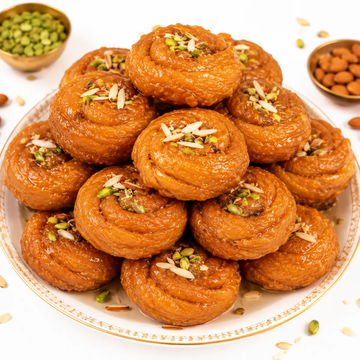 Traditional Balushahi | Crispy Outside, Soft Inside | Authentic Indian Sweet Made with Pure Ghee