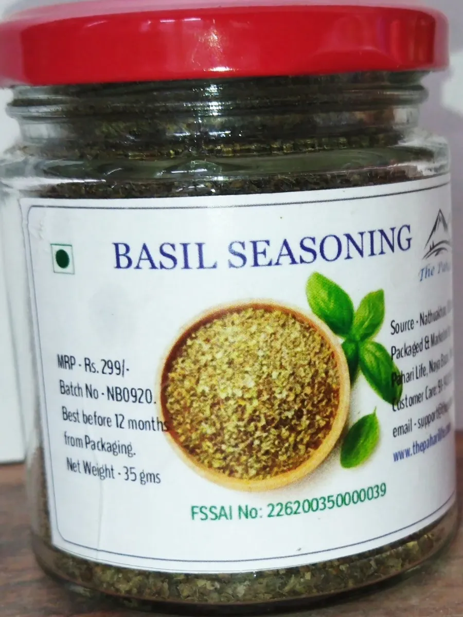 Basil Seasoning from Bhimtal (35gm )