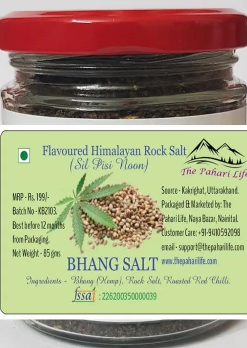 Hemp Seeds (Bhang) Salt from Bhimtal (100gm )