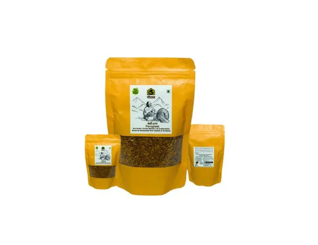 FenuGreek (Methidana) from Dehradun - 200g (Pack of 2)
