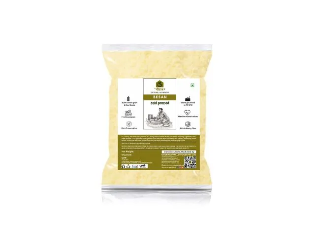 Natural Stone Grounded Cold Pressed Besan Flour (1Kg)