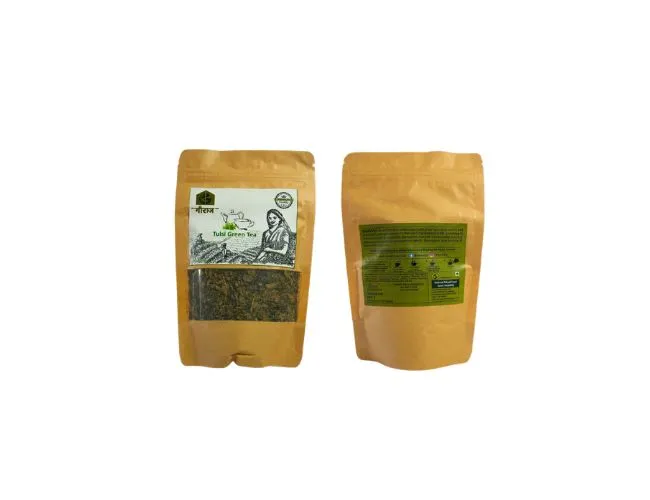Tulsi Ginger Tea Pouch from Dehradun - 50g (Pack of 2)