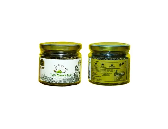 Tulsi Masala Tea Jar from Dehradun - 50g (Pack of 2)