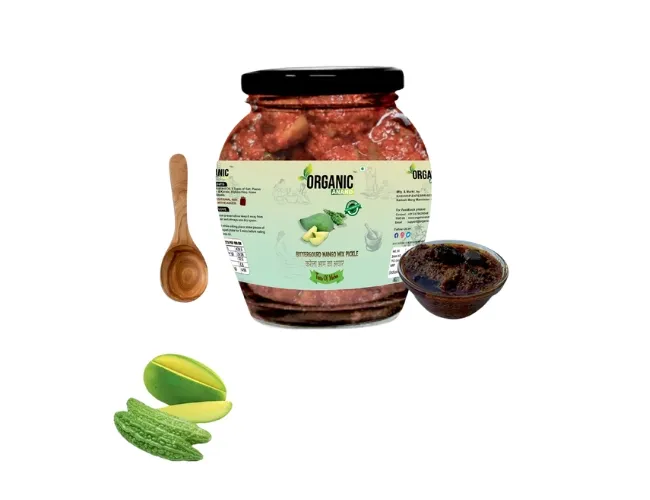 Bitter Gourd Mango Pickle from Mandasaur (350g)