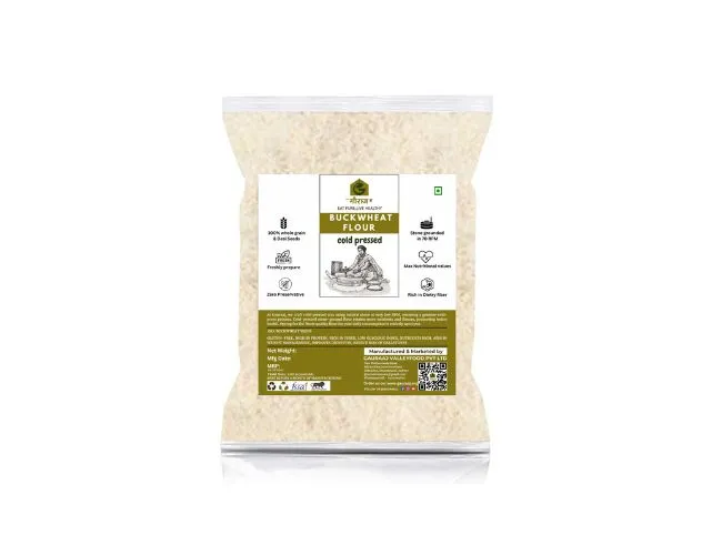Natural Stone Grounded Cold Pressed Buckwheat Flour