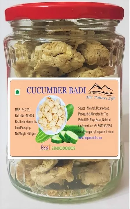 Cucumber Badi from Kanatal (150gm)