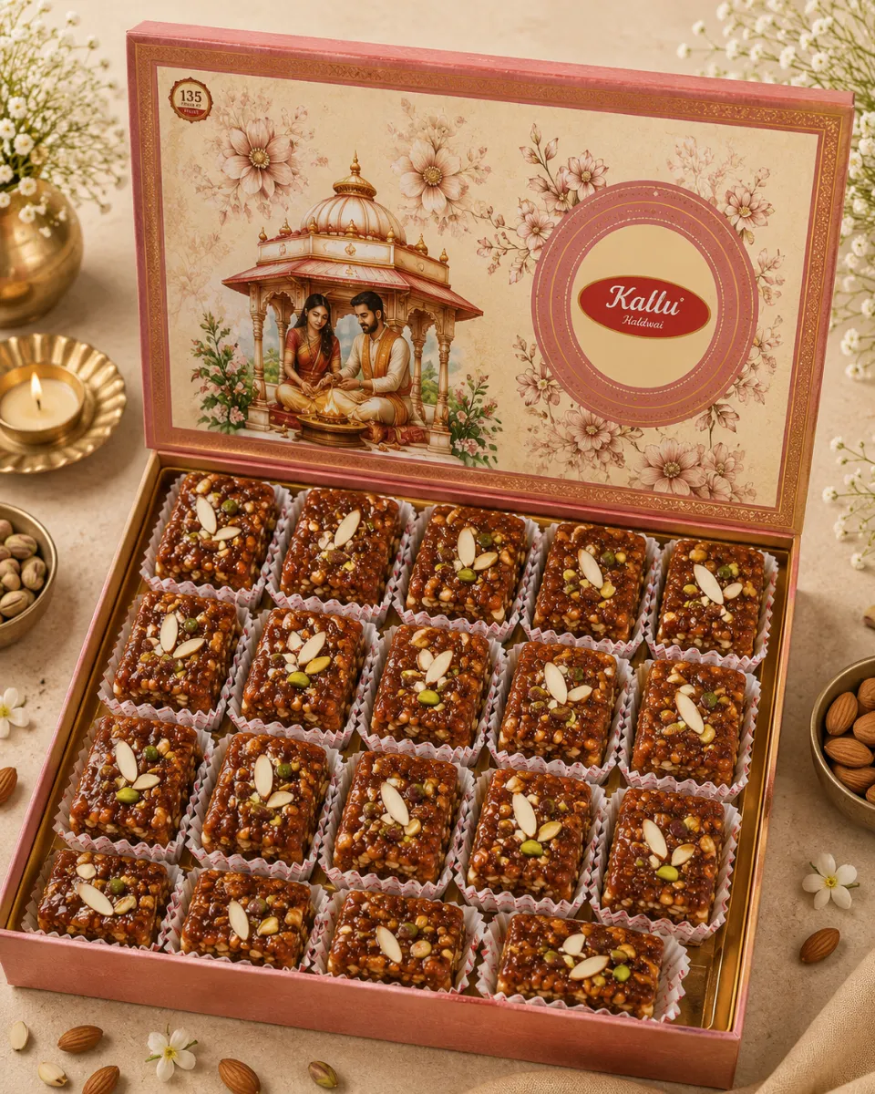 Traditional Doda Barfi | Pure Ghee & Jaggery Indian Sweet | Rich Dry Fruit Delight