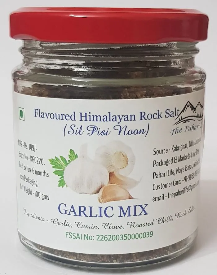 Garlic Mix Salt from Bageshwar (75gm )