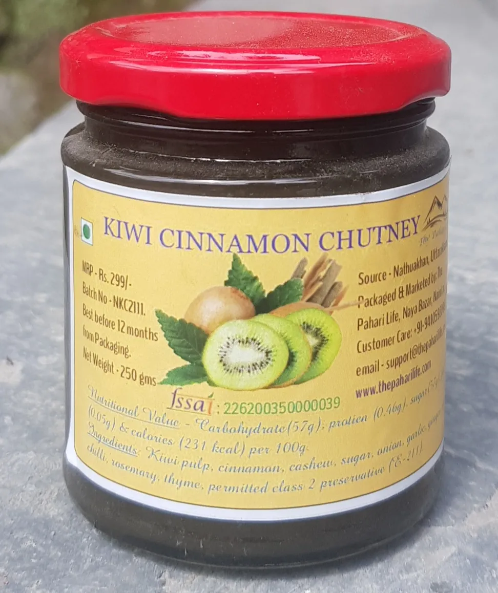 Kiwi Chutney from Mukteswar (250 ml)