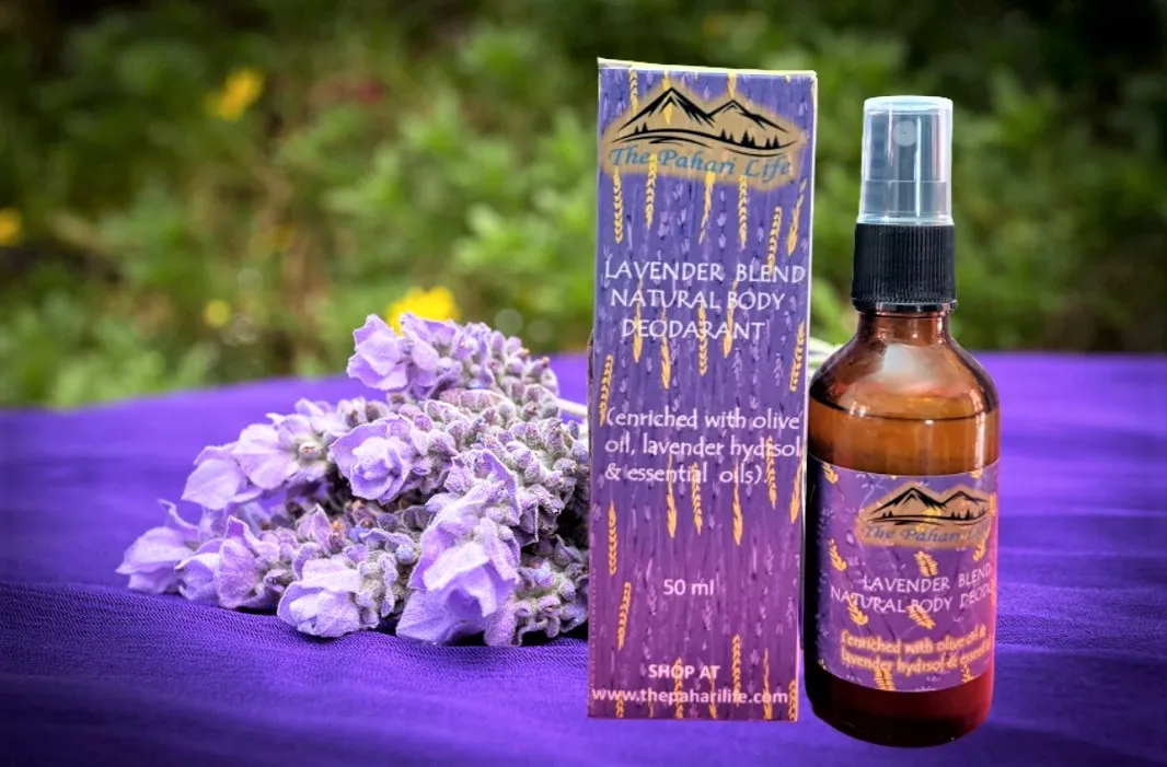 Lavender blend natural body deodorant from Auli (50 ml)