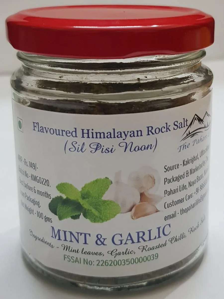 Mint & Garlic Salt from Bageshwar (100gm)