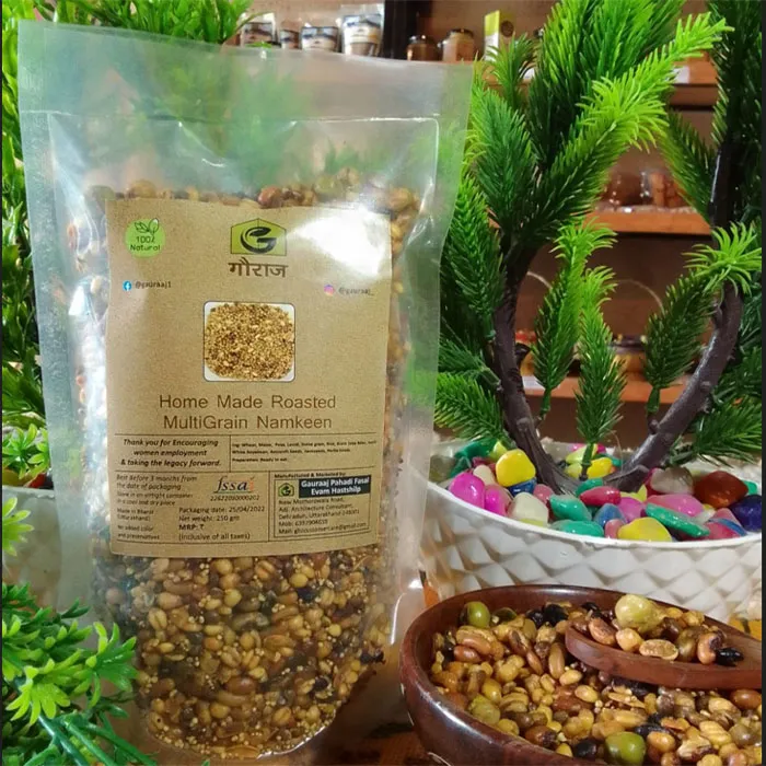 Homemade Roasted Multigrain Namkeen from Dehradun (200g)