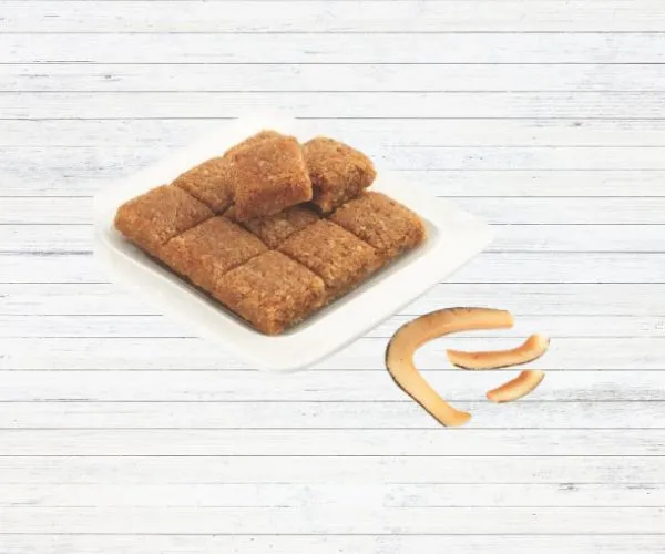 Pune Special Coconut Chikki – Traditional Nariyal & Jaggery Crunch Sweet | 400g Pack