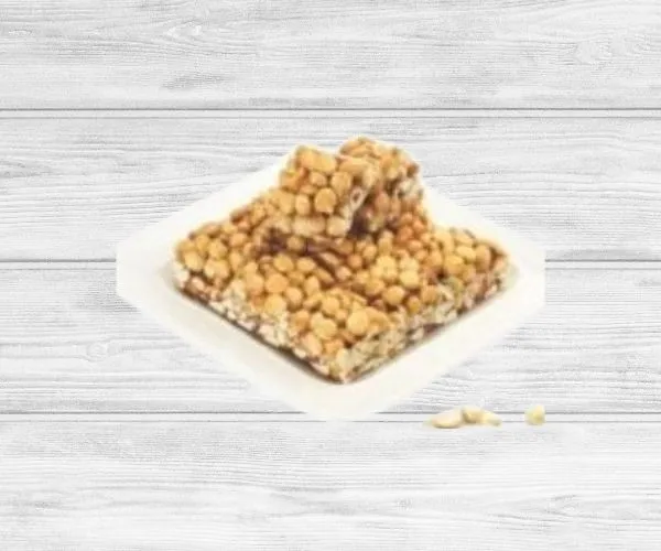 Pune Special Chana Chikki – Traditional Crunchy Roasted Gram & Jaggery Sweet | 400g Pack