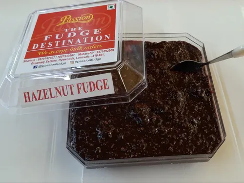 Hazelnut Chocolate Fudge from Pune (200g) – Creamy Nutty Chocolate Delight