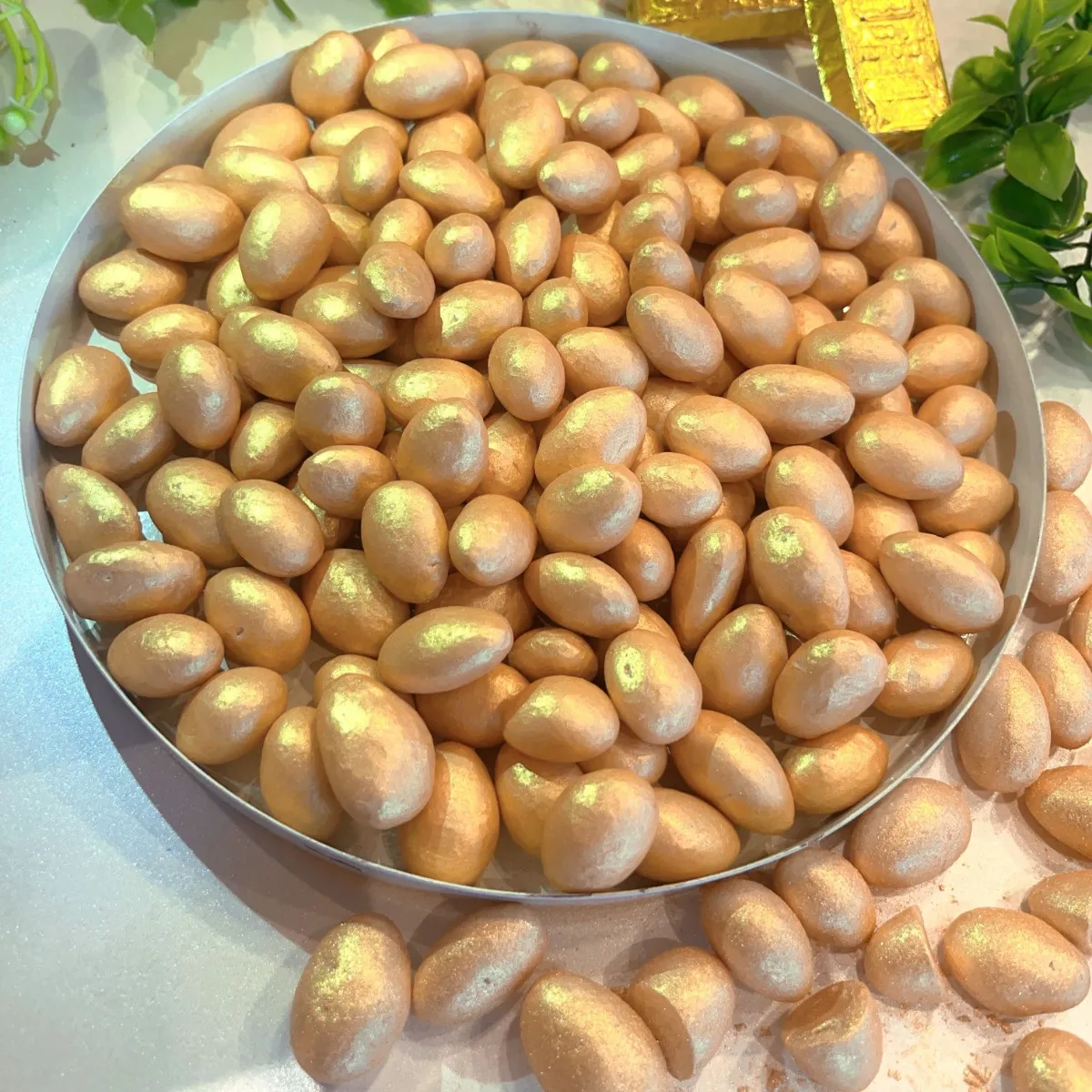 Premium Golden Lustre Almond from Mohali (500g)