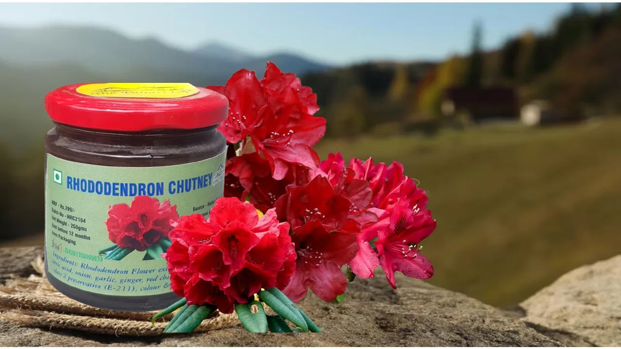 Rhododendron Chutney from Mukteswar (250 ml)