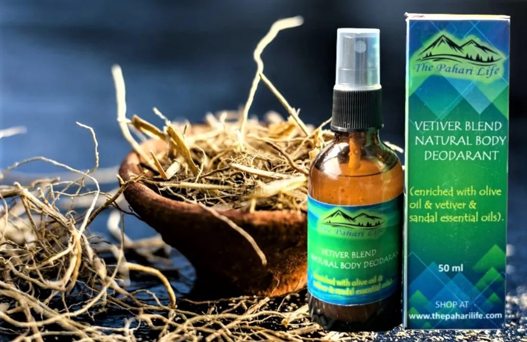Vetiver blend natural body deodorant from Auli (50 ml)